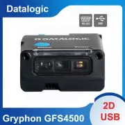 Datalogic Gryphon GFS4500 USB/RS232 1D 2D Barcode Scanner with Cable Red Light