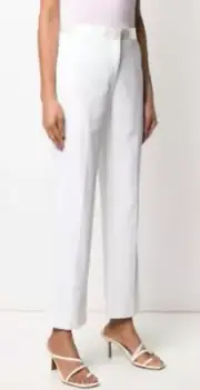 Sandro Jeans Women Tuxedo Pants Ivory Size 38 US M
