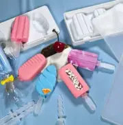 3 Unicorn Horn Ice Cream Popsicle DIY Icy Pole Maker Silicon Mold Silicone Mould