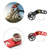 Bike Chain Tensioner Single Speed Oval MTB Chainring Converter Bicycle Accessory