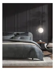 [Private Collection] Barlow Slate Quilt Cover Set in Grey