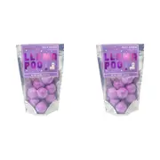 20pc Gift Republic Llama Poo 21cm/15g Bath Bombs Scented Fizzies Cotton Candy