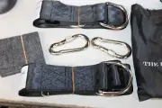 Tree Swing Straps 5FT 2200LB Hanging Hammock Straps Kit Nylon Carabiners