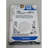 在飛比找蝦皮購物優惠-WD 500GB 2.5吋 SATA 薄型 藍標