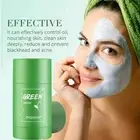 Green Tea Purifying Clay Facial Deep Cleansing Oil Pore Acne Remover;