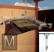 Porsche 911 996 997 Hardtop lifting hoist Basic System Aluminium Made In Germany