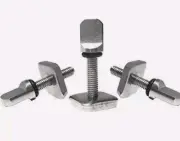 Surfboard Fins Thumb Screw and Plate for Longboard, Sups, & SingleFins. EZ-Kine