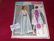 1968 VOGUE PARIS ORIGINAL #1897-YVES SAINT LAURENT-LADIES PATTERN w/LABEL 10FF