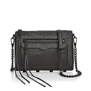 Rebecca Minkoff Avery Crossbody側背包(黑鍊/黑色)