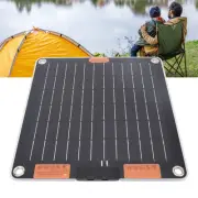 HG 10W Solar Panel Dual TYPE C Ports 5V2A Output Monocrystalline USB Solar