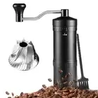 Manual Coffee Grinder-7 Star Stainless Steel Burr Capacity 25g, External Adju...