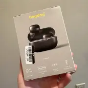 New Sealed ! HEYDAY True Wireless Earbuds Bluetooth 5.2 - Black