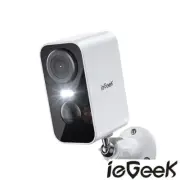 2K Security Camera 5200mAh Battery Rechargeable Night Vision Wireless WiFi CCTV