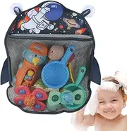 Bathtub Toy Holder - Mould Proof Mesh Tub Toy Holder - Multi Use Bath Basket Cartoon Shower Caddy Accessories for Kids