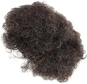 Baluue Elegant African Drawstring Ponytail Human Hair Bag African Ponytail for Women Men's Toupee Lace Front Hair Accessory Bag for Events