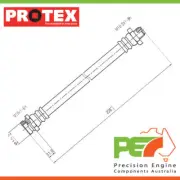 2x New *PROTEX* Hydraulic Hose - FR Suits MITSUBISHI TRITON MK 4D Ute RWD. (for: Mitsubishi)