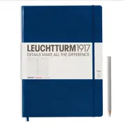 Leuchtturm1917 Notebook Master Slim A4+ Lined - Navy