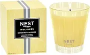 [NEST New York] Scented Classic Candle, Sunlit Yuzu & Neroli - 8.1 oz - Up to 60-Hour Burn Time - Reusable Glass Vessel