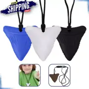 Kids Chewy Necklace Sensory Chew For Biting, Teething, ADHD, Fidgeting & Autism