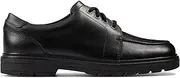 [Clarks] Loxham Pace Youth Leather Shoes in Black