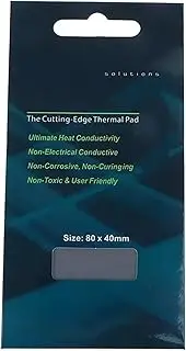 Laptop Cooling Pads 15W/MK Thermal Pad CPU/GPU Graphics Motherboard Silicone Grease Pad Heat Dissipation Silicone Pad Laptop Cooler(C)