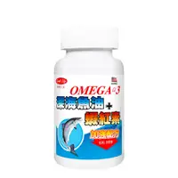 在飛比找蝦皮購物優惠-得意人生 高單位Omega-3深海魚油+蝦紅素 膠囊 (60