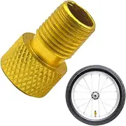 Inner Tube Valve Tool - Tire Hat to Valve Adapter - Bikes Tire Valve Converter | Tire Hat to schraders Valve Adapter | Reusable Tool Tire Valve Converter, Portable Inflator Nozzle Adapte