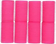 LOORGVEL 8Pcs Self Adhesive Hair Curler for Women Durable Sponge Rollers for Easy Hair Styling Lightweight Portable Hair Curlers for All Hair Types for