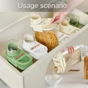 Convenient Rice Storage Box with Handle Rice Bucket for Household Kitchen Use