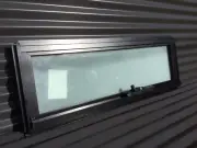 400h X 1210w Awning BATHROOM WINDOW Textura® Black In Store BTHAWN