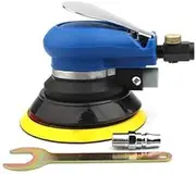 5" Air Random Orbital Sander Dual Action Palm Sander, 125mm Pneumatic Grinder Double Action Orbit