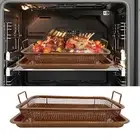 1 Set Roasting Basket Food Grade Oil-proof Oven Bacon Rack Dining Room Kitchen