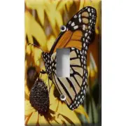 SnazzySwitch Monarch Decorative Light Switch Plate Cover