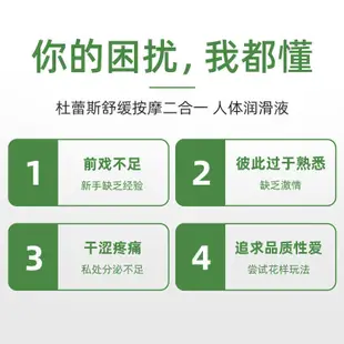 🌸優選闆娘推薦🌸杜蕾斯人體潤滑油劑女用潤滑液200ml成人可愛水溶性免洗成人情趣用品