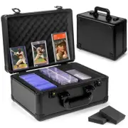 Graded Card Storage Box, Top Loader Trading Card Case for PSA BGS Graded Card...