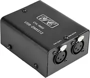 USB DMX Interface, Akozon 512 Channels USB to DMX DMX512 LED Light DMX Stage Lighting Controller Channel Decoder Module