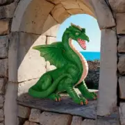 Icelandic Old Norse Mythology Monster Dragon Serpent Berseker Dragon Sculpture