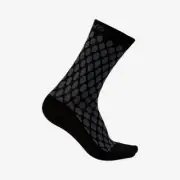 Castelli Sfida 13 Merino Socks Women's Small Black/Gray Bike Cycling