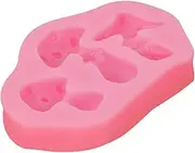 DIYEAH Mushroom Fondant Mold Silicone Baking Mould Non-Stick Easy Demould Perfect for Craft Decor