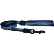 Scream Reflective Padded Leash Loud Blue (2 x 120cm) | For Dogs