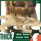 CLEARANCE Tape In Russian Remy Human Hair Extensions Skin Wefts 100PCS Full Head
