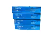 SONY Mini DV Premium 60 Min DVC DVM60PRR, 4 Digital Video Cassette Tapes