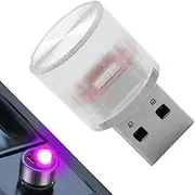 Car Atmosphere Light, USB Car Atmosphere Lamp, Anti-Slip Compact Automotive Interior Lighting for Truck RV Sedan Trailer