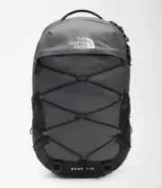The North Face Borealis Laptop Backpack Asphalt Grey Light Heather/TNF Black New