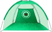 Golf Training Accessories 2M Tent Detachable Swing Hitting Practice Net Indoor Outdoor Foldable Tent Cage Golf Supplies Accessories Golf Practice Net