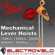 OZ Mechanical Lever Hoist Pulley Block Lifting Beam Girder Chain 750kg - 9T Ton