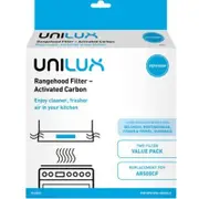 Unilux Rangehood Carbon Filter Pair ULX252