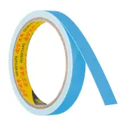 0.6 Inch x 16.5 Feet Glow in the Dark Tape, 1 Roll Tape, Cyan