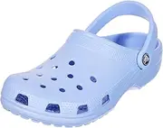[Crocs] Unisex-Child Classic Glitter Clog, Moon Jelly, 7 Toddler