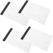 COHEALI Note Pad 4 Pack Off Memo Pad Off Sheets for to-do Lists School Supplies